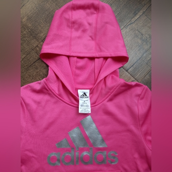 Girls NEW. Adidas Hoodie. Size M 10/12 - Picture 5 of 7